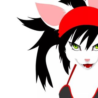 Female furry wallpaper