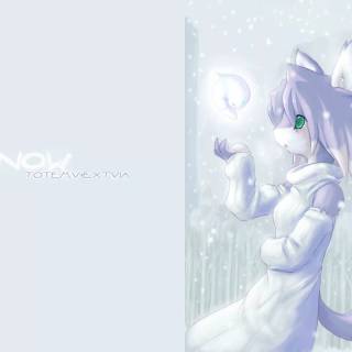 Female furry wallpaper