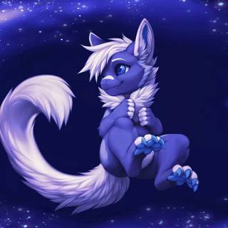 Female furry wallpaper