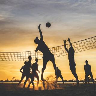 Volleyball laptop wallpaper