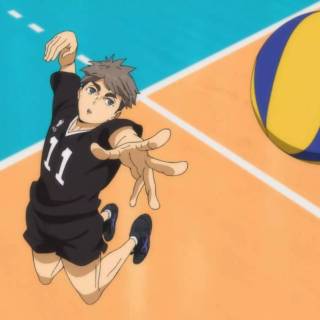 Volleyball laptop wallpaper