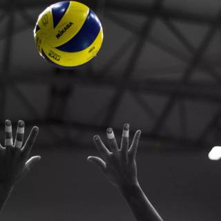 Volleyball laptop wallpaper