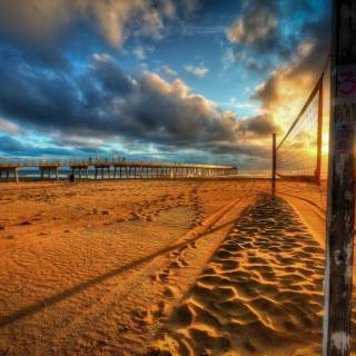 Volleyball laptop wallpaper