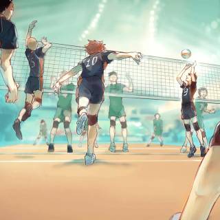 Volleyball laptop wallpaper