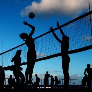 Volleyball laptop wallpaper