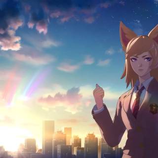 Star Guardian Ahri wallpaper