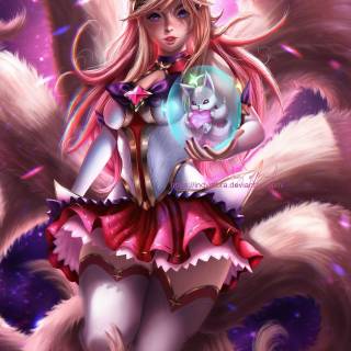 Star Guardian Ahri wallpaper