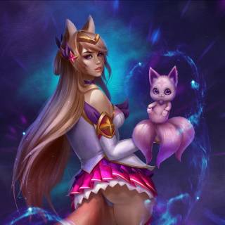 Star Guardian Ahri wallpaper
