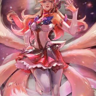 Star Guardian Ahri wallpaper