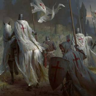 Templar Cross wallpaper