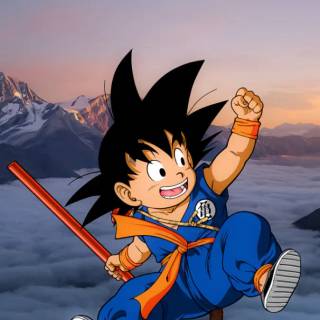 Goku kid phone wallpaper
