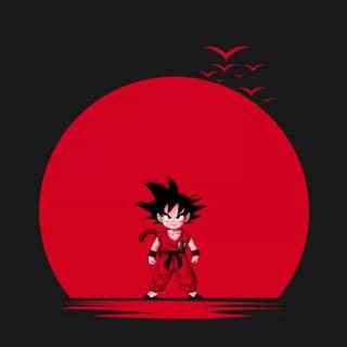 Kid Goku mobile wallpaper