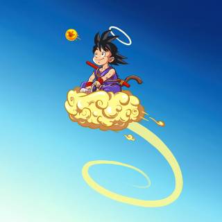 Kid Goku 4k wallpaper