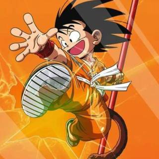 Kid Goku mobile wallpaper