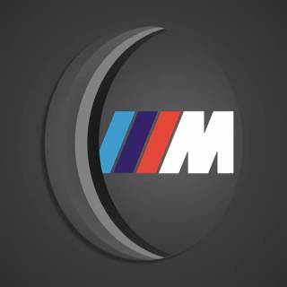 M Power logo wallpaper