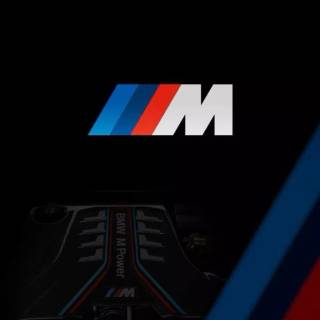 M Power logo wallpaper