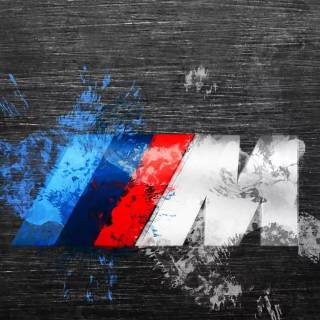 M Power logo wallpaper