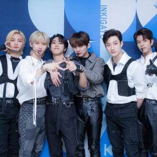 Stray Kids blue wallpaper