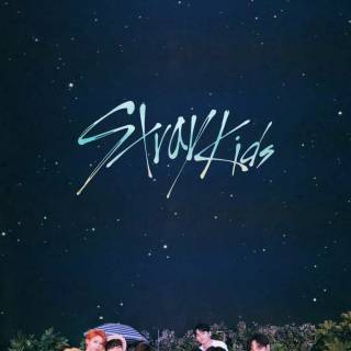 Stray Kids blue wallpaper