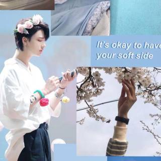 Stray Kids blue wallpaper