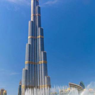 The Dubai Fountain wallpaper