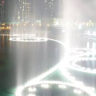 The Dubai Fountain wallpaper