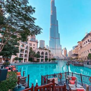 The Dubai Fountain wallpaper