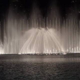 The Dubai Fountain wallpaper