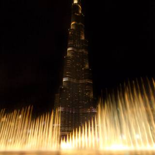The Dubai Fountain wallpaper
