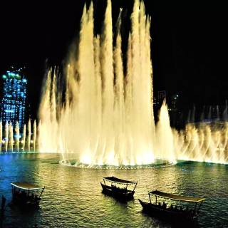 The Dubai Fountain wallpaper