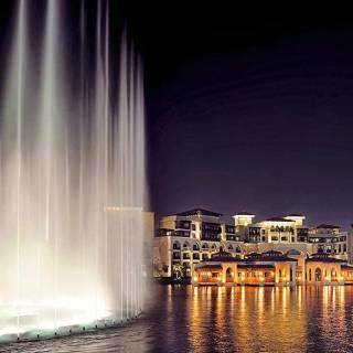 The Dubai Fountain wallpaper