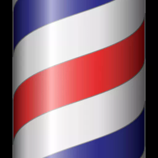 Barber's pole wallpaper