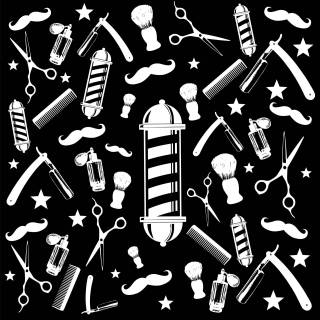 Barber's pole wallpaper