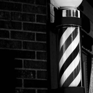 Barber's pole wallpaper