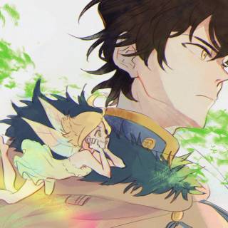 Yuno Black Clover PC 4k wallpaper