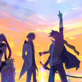 Multiple anime wallpaper