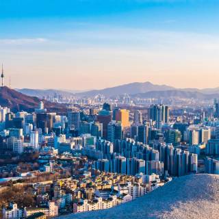 Korea view wallpaper