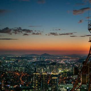 Korea view wallpaper