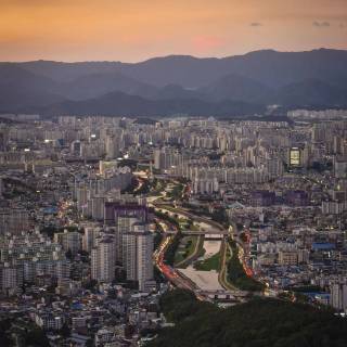 Korea view wallpaper