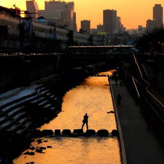 Korea view wallpaper