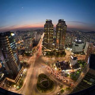 Korea view wallpaper