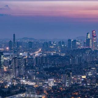 Korea view wallpaper