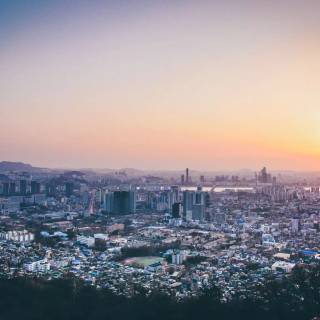 Korea view wallpaper