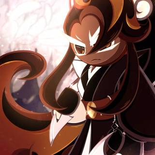 Caramel Arrow Cookie wallpaper