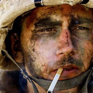 Sad soldier wallpaper