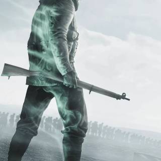 Sad soldier wallpaper