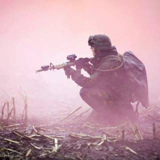 Sad soldier wallpaper