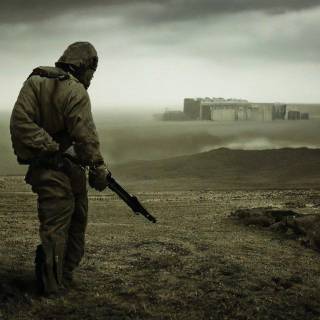 Sad soldier wallpaper