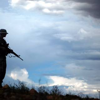 Sad soldier wallpaper