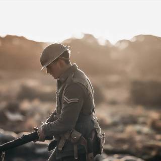 Sad soldier wallpaper